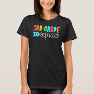 Camiseta 3º ano de aulas no 3º ano de volta ao professor