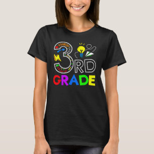 Camiseta 3º ano de retorno ao professor universitário