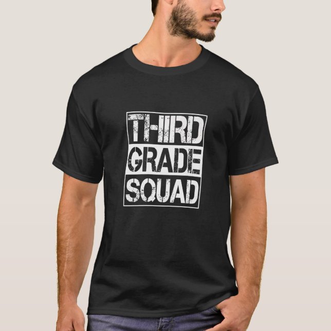 Camiseta 3º ano de volta à escola no 3º ano (Frente)