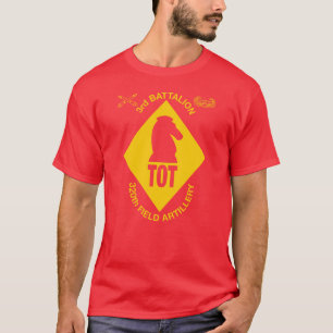Camiseta 3º Batalhão 320º Unidade de Artilharia em Campo T-