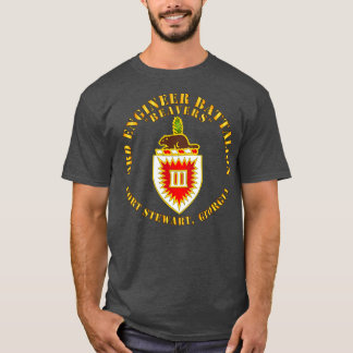 Camiseta 3º Engenheiro Bn Beavers Fort Stewart Georgia