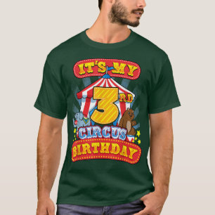 Camiseta 3º Festa de Carnaval de Aniversário do Circo no 3º