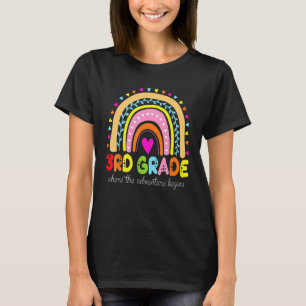 Camiseta 3º Grau Em Que A Aventura Volta À Escola