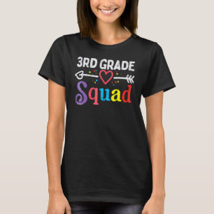 Camiseta 3º Grau Esquadrão 3º Primeiro Dia de Meninos Escol