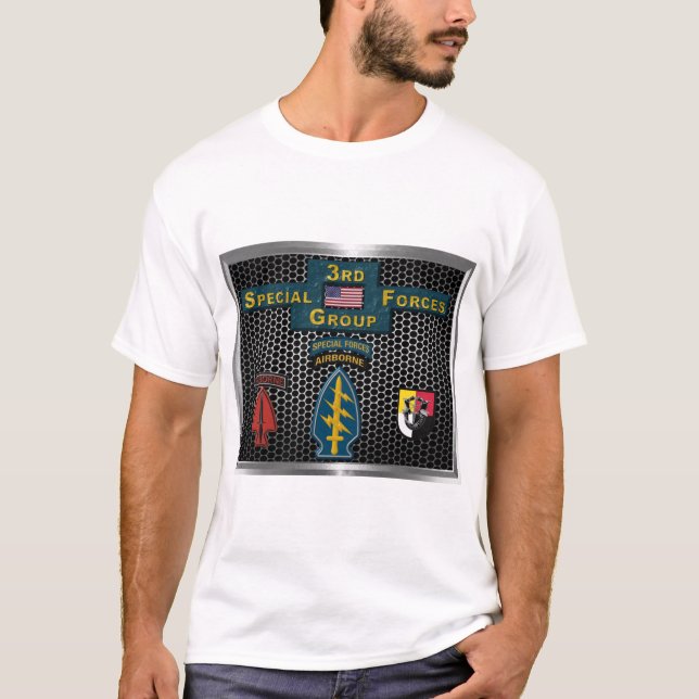 Camiseta 3º grupo de operações especiais (SOF) (Frente)