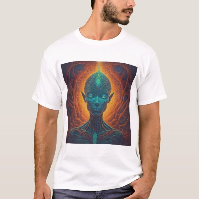 Camiseta 3º Olho Psicodélico (Frente)