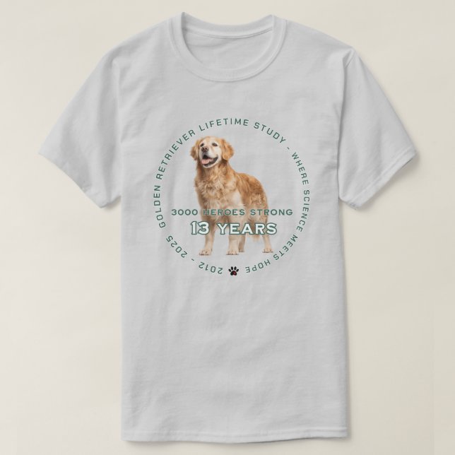 Camiseta 3000 Heróis Fortes - Luz (Frente do Design)