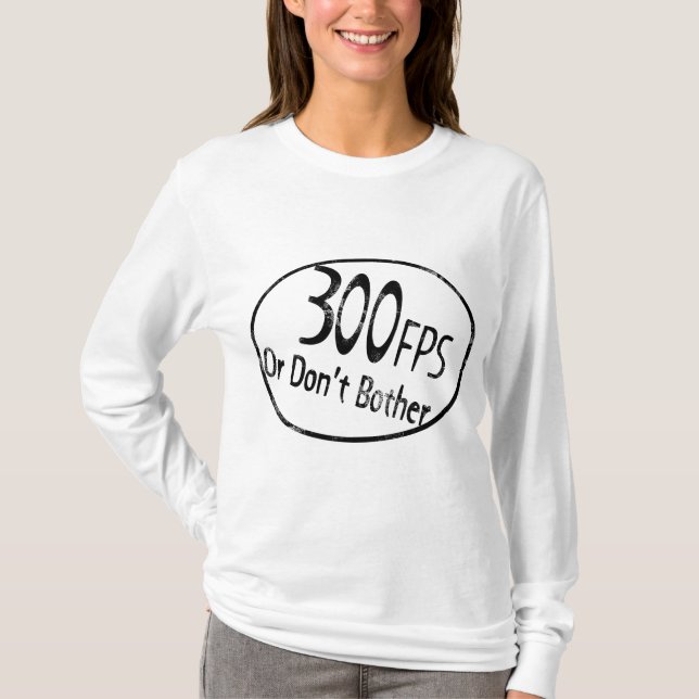 CAMISETA 300 FPS (Frente)