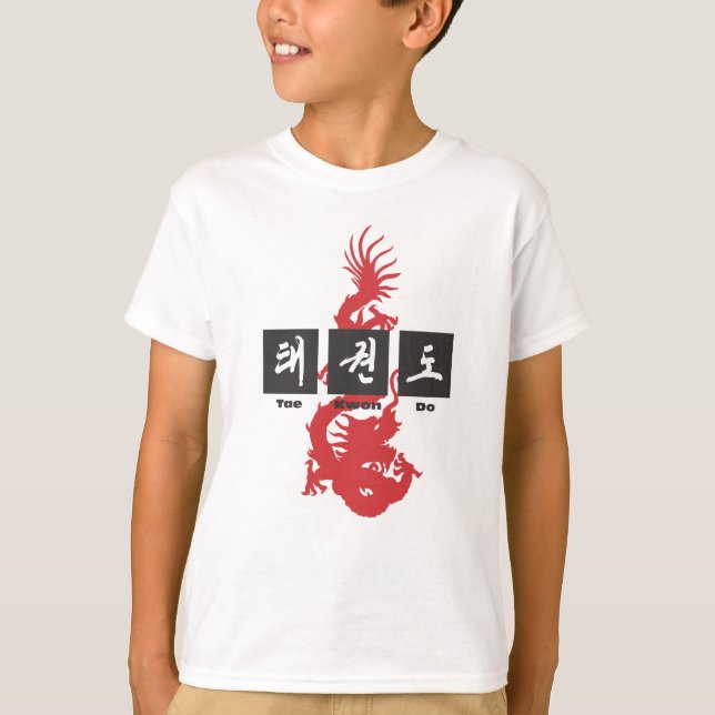 Camiseta 305 Dragão Tae Kwon Do (Frente)