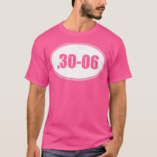 Camiseta 30-06 Militares Artesanato de Armas Ammo 30-06 Ron