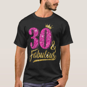 Camiseta 30 Anos De Idade, 30 Anos E aniversário de 30 anos