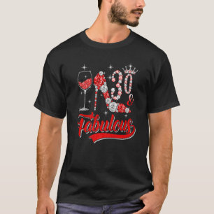 Camiseta 30 anos de idade e fabuloso desde 1992 aniversário