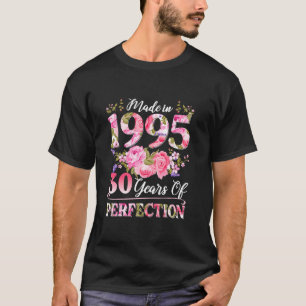 Camiseta 30 Anos De Idade Nascer Em 1995