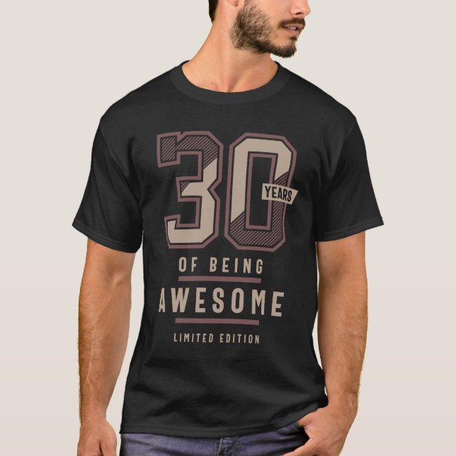 Camiseta 30 Anos De Ótimas Ideias De aniversário de 30 anos (Frente)