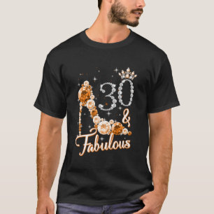 Camiseta 30 Calçados Fabulosos da Coroa de 30 Diamantes