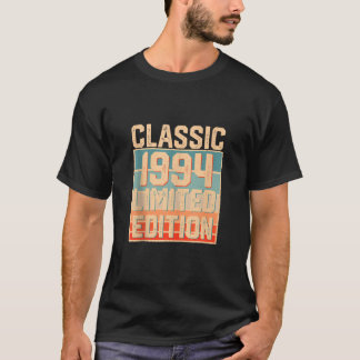 Camiseta 30 de Edição Limitada de 1994, Gift Classic, 30 an