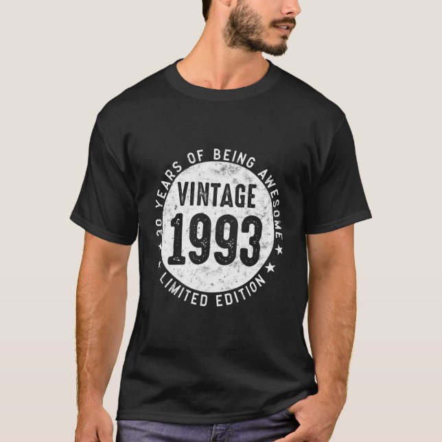 Camiseta 30 Edição de 1993 (Frente)