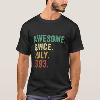 Camiseta 30 Impressionante Desde julho de 1993