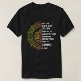 Camiseta 30 minutos de meditação por dia