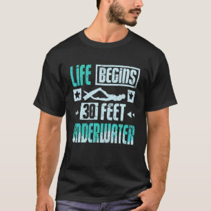 Camiseta 30 Pés Abaixo da Água Livre
