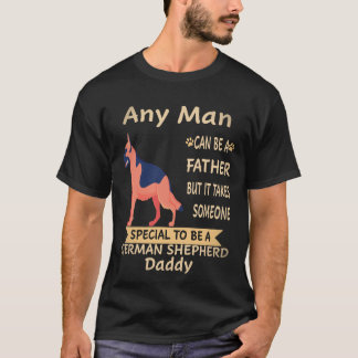 Camiseta 30 Qualquer Homem Pode Ser Pai Mas Leva Alguém Es