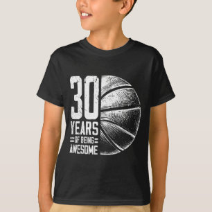Camiseta 30 Velho Basquetebol Anos Jogador Basquetebol