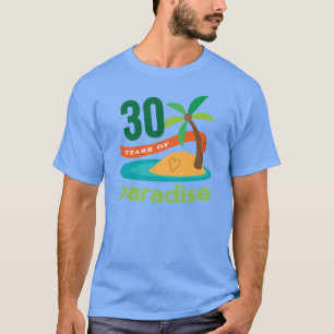 Camiseta 30o Presente engraçado do aniversário de casamento