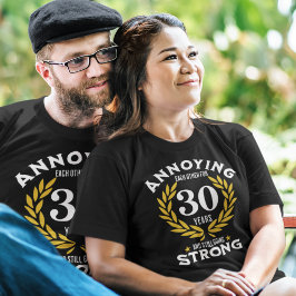 Camiseta 30th Anniversary Tee Gift for couples