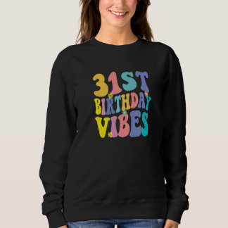 Camiseta 31º Aniversário Vibes 31 Anos