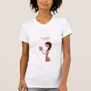 Camiseta 311-Candie o Brunette de Cutie do cupcake