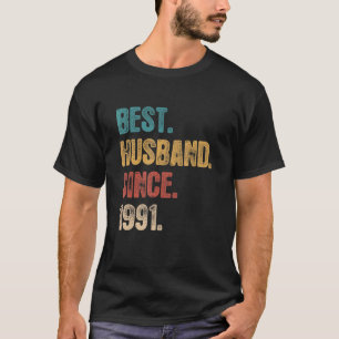 Camiseta 31 Aniversário De Casamento Para O Melhor Marido D