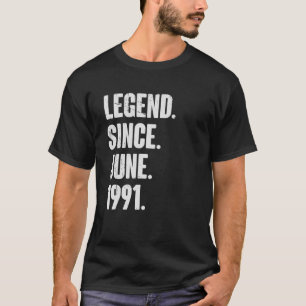 Camiseta 31 anos de idade 31.a legenda de aniversário desde