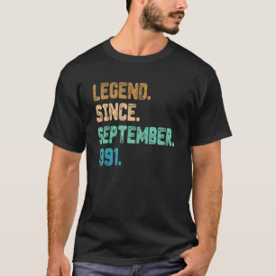 Camiseta 31 Anos De Legenda Desde Setembro De 1991 31º Nasc