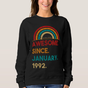 Camiseta 31 anos é incrível desde janeiro de 1992 31º anive