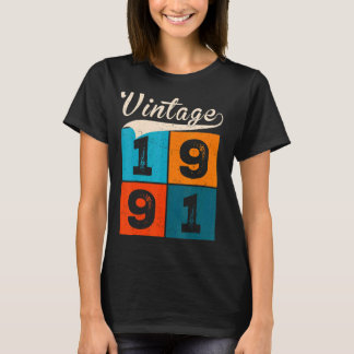 Camiseta 31 Anos Para Homens Mulheres Na Vintage De Anivers