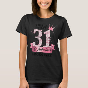 Camiseta 31 e Fabuloso Grupo de Partido Branca Rosa Candid