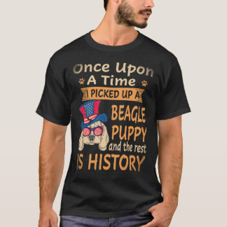 Camiseta 31 Era Uma Vez -  Cachorrinho Beagle Beagle