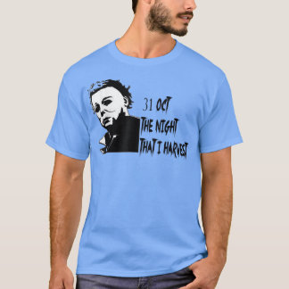 Camiseta 31 OCT the night that i harvest halloween horror C