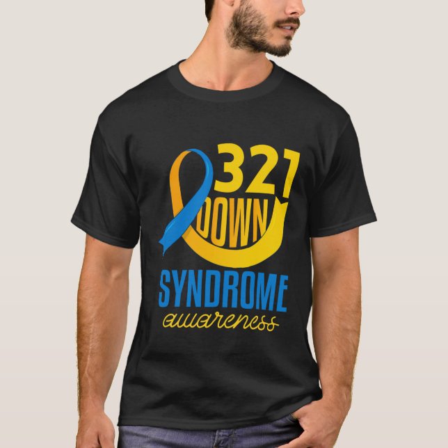 Camiseta 321 Sensibilização para a Síndrome de Down (Frente)