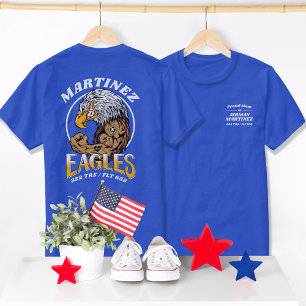Camiseta 322 Formação Básica da Força Aérea Eagles