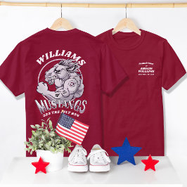 Camiseta 323 Mustangs Air Force Basic Training Graduation