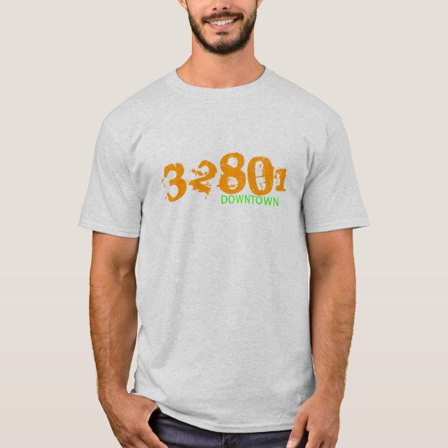 CAMISETA 32801, CENTRO (Frente)