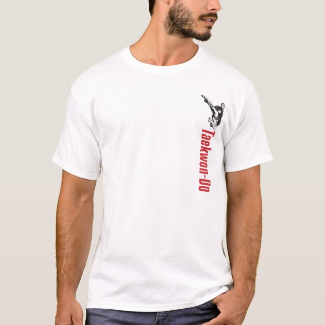 Camiseta 328 parte dianteira e parte traseira Taekwon-Fazem (Frente)
