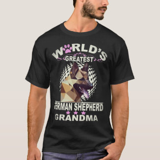 Camiseta 32 Avó Alemã Pastor Alemão Mais Incrível do Mundo