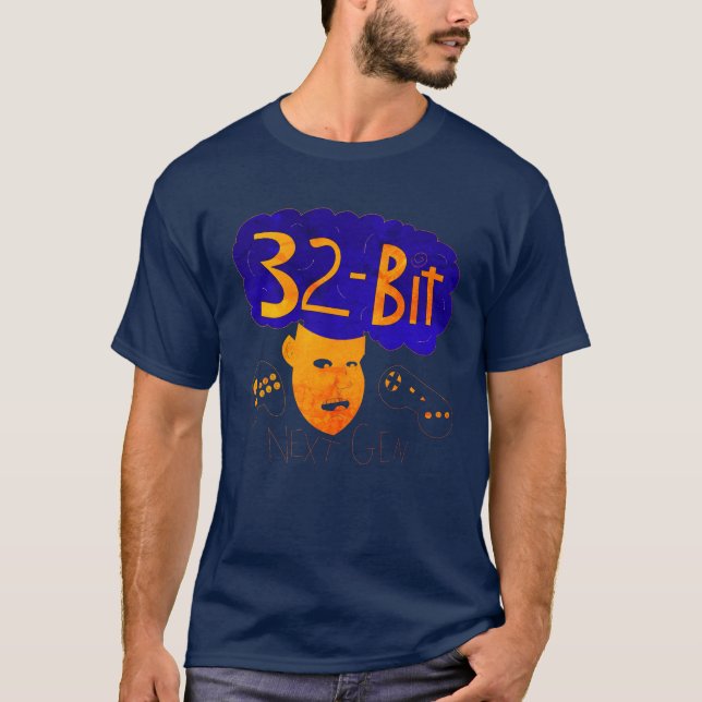 Camiseta 32-Bit Próxima Geração (Frente)