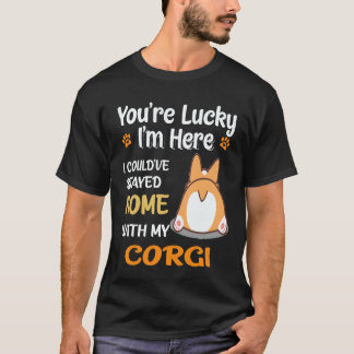 Camiseta 32 Você é Corgi Sortudo