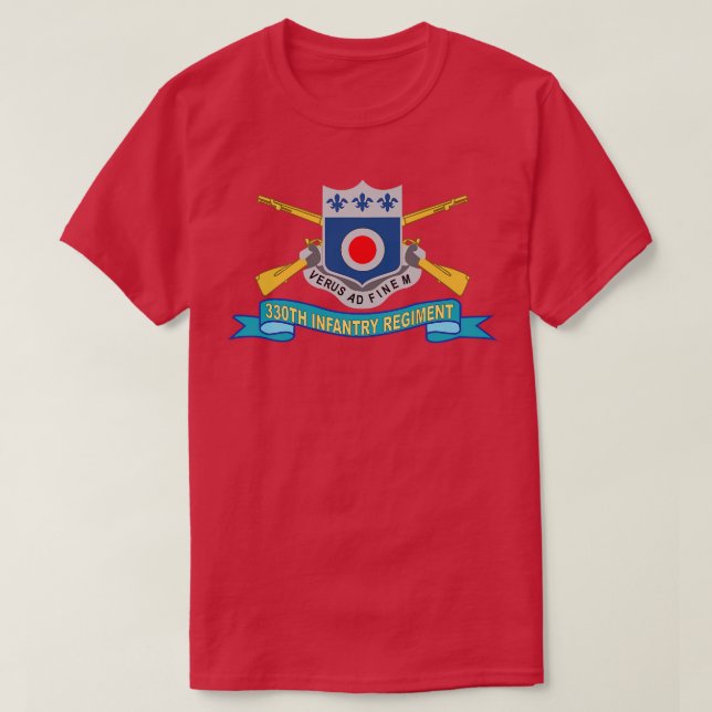 Camiseta 330º Regimento de Infantaria com Br SSI Friso X (Frente do Design)
