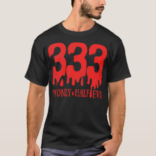 Camiseta 333 Im Apenas Meia Mau T Engraçado Hall