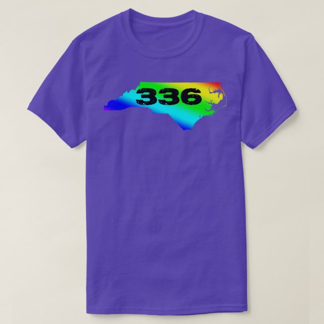 Camiseta 336 Arco-íris (Frente do Design)