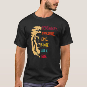 Camiseta 33 Anos De Legenda Desde Julho De 1989 33º Anivers
